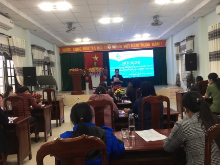 Hội LHPN huyện Thăng Bình tổ chức Hội nghị báo cáo nhanh kết quả Đại hội đại biểu Phụ nữ tỉnh Quảng Nam lần thứ XIV, nhiệm kỳ 2021-2026