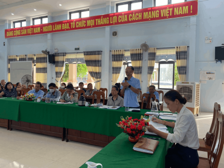 Thị trấn Hà Lam tọa đàm xây dựng tổ chức Hội vững mạnh